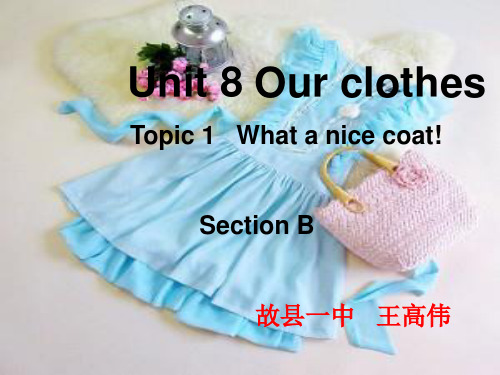 仁爱英语八下u8t1sb