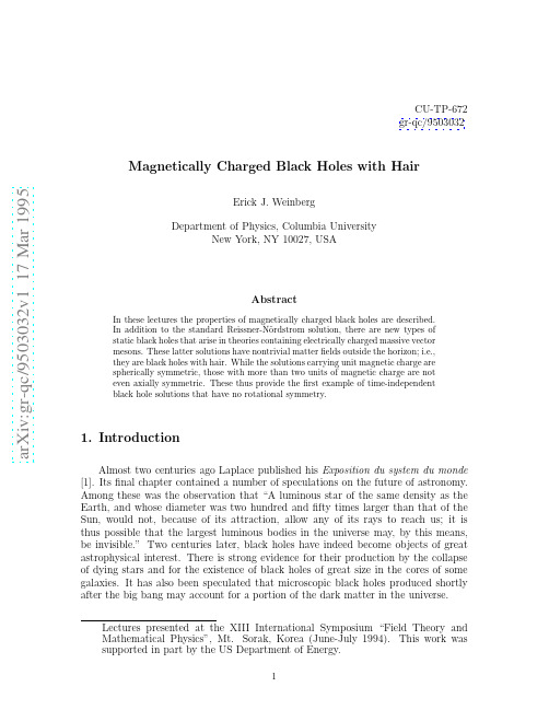 Magnetically Charged Black Holes with Hair