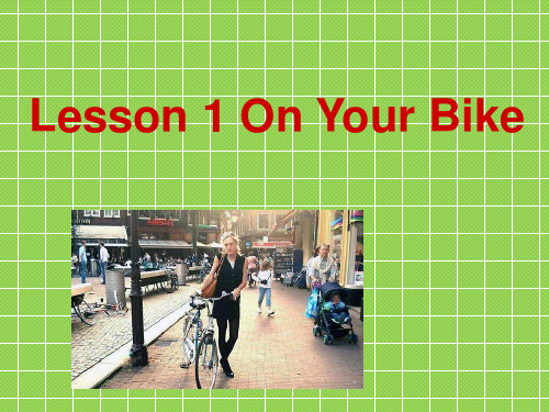 北师大版高中英语必修三Unit 9《Lesson 1 On Your Bike》课件 Reading 2