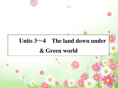 【珍藏精品】2011届高考第一轮总复习经典实用学案：高三册Units3-4