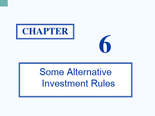 《Corporate Finance》公司财务课件 (12)