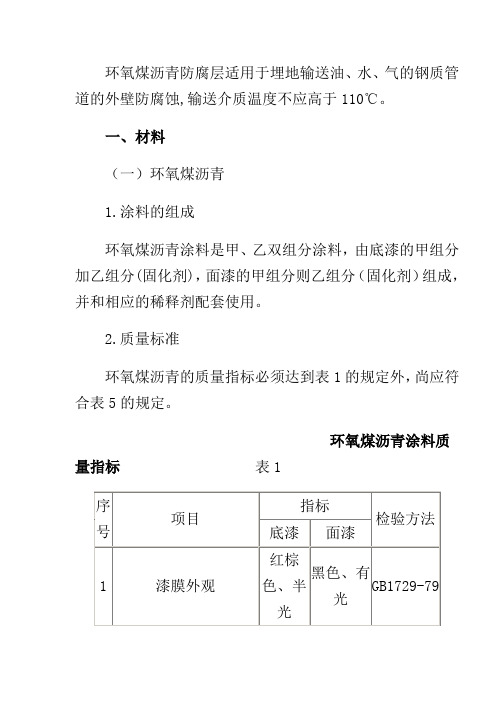 埋地钢管防腐