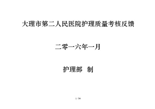 2016护理质量检查综合报表(4)(1)