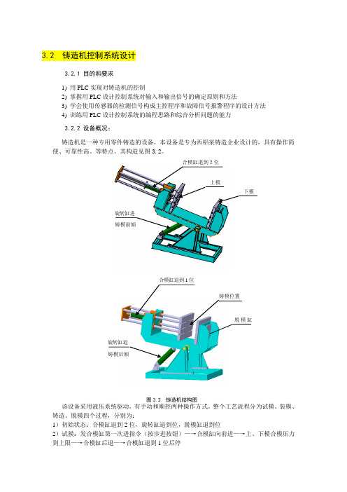 铸造机控制系统设计