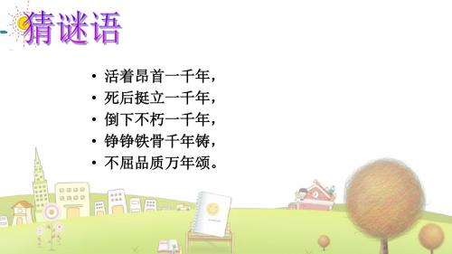 小学语文五年级下册《23胡杨赞》PPT课件 (3)