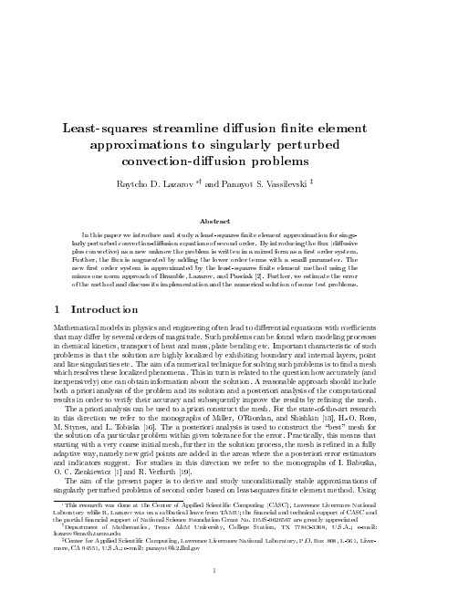 convection-diffusion