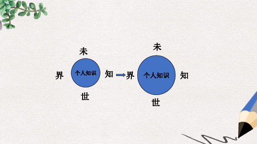 江苏省海安县八年级语文下册 第三单元 11我们的知识是有限的课件 苏教版