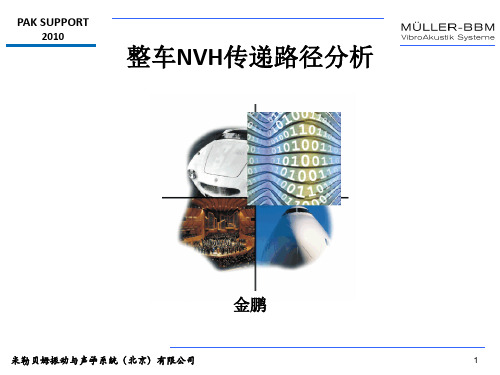 整车NVH传递路径分析