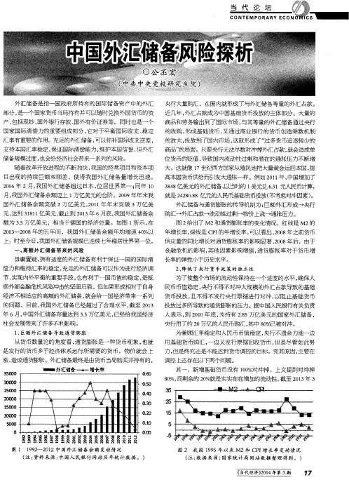 中国外汇储备风险探析