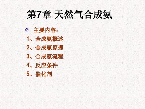 合成氨