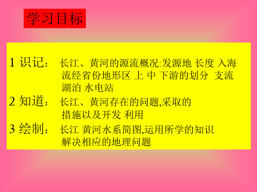 长江黄河学习 ppt课件