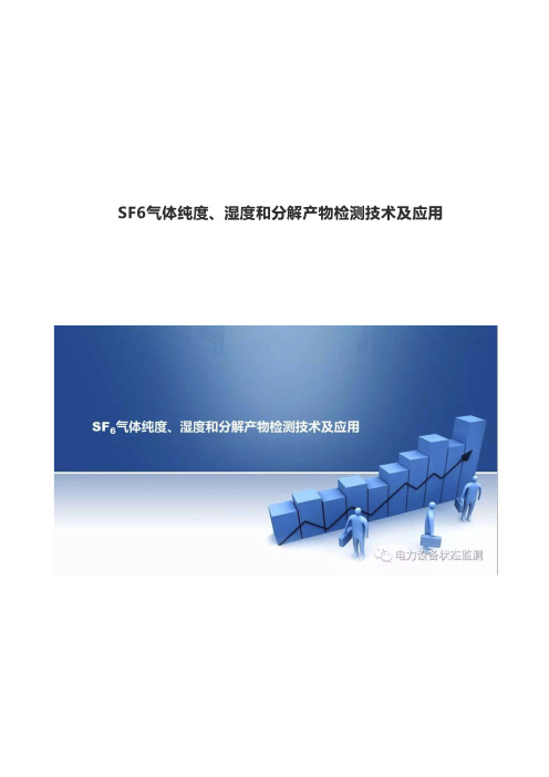 SF6气体纯度、 湿度和分解产物检测技术及应用
