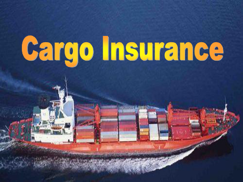 Chapter 8 cargo Insurance