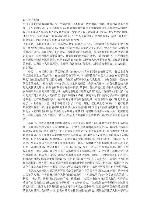 小伙子布朗 中文版
