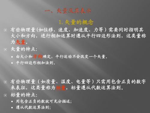 矢量介绍