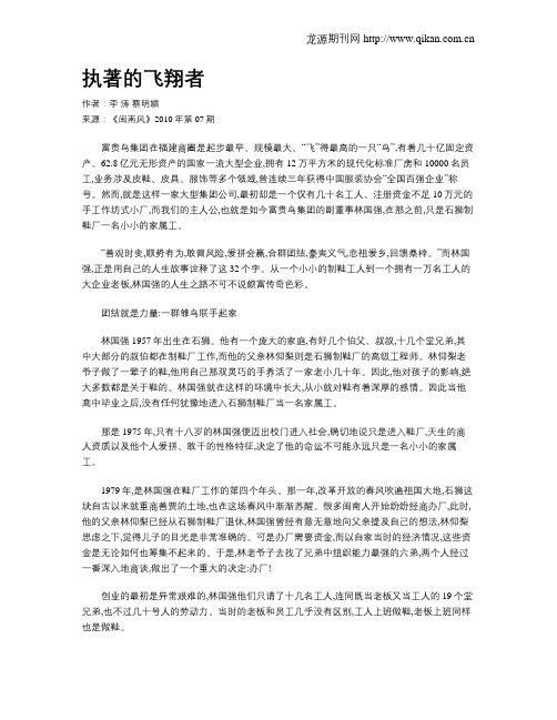 执著的飞翔者