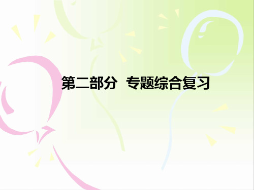 中考专题训练专题五代数几何综合ppt课件