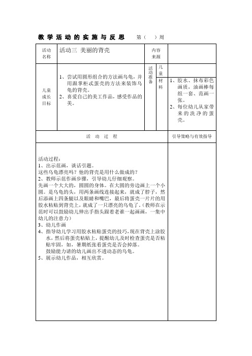 美丽的背壳