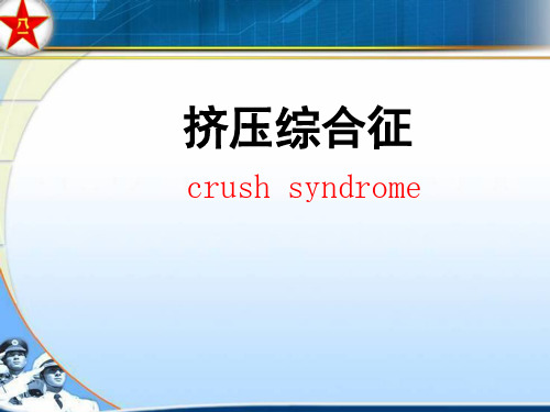 挤压综合征分析课件