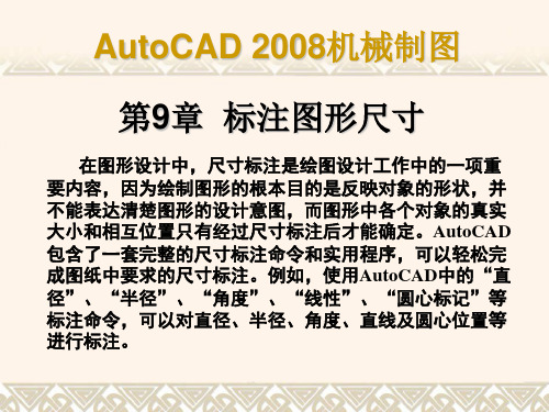 cad9_尺寸标注解析