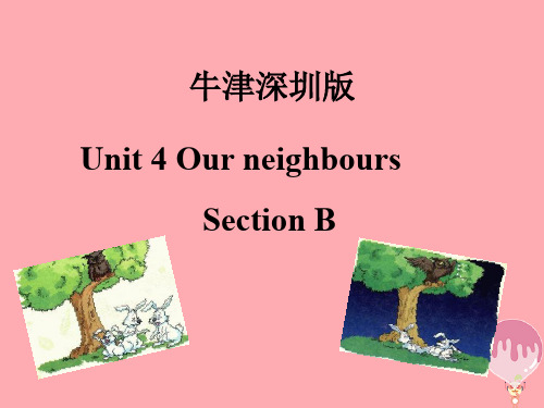 六年级英语上册 Unit 4 Our neighbours第2课时课件 牛津上海版
