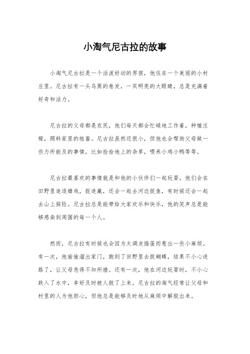 小淘气尼古拉的故事