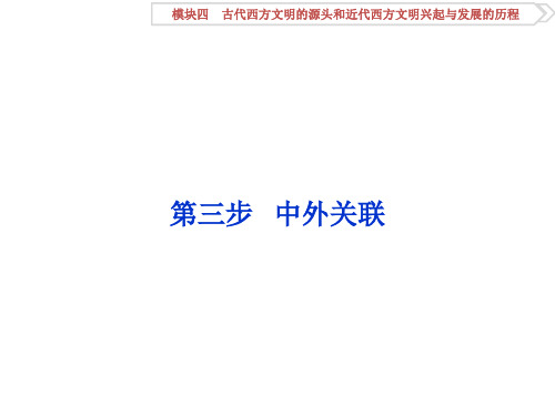 (通史全国卷)高考历史二轮总复习 第一部分 模块四 古