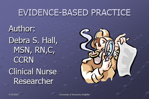 EVIDENCE-BASED PRACTICE