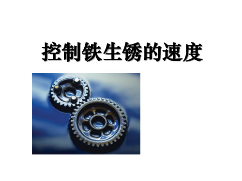 六年级科学下册课件-2.7控制铁生锈的速度290-教科版