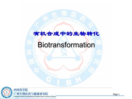 酶促反应在有机合成中的应用