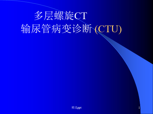 输尿管病变诊断