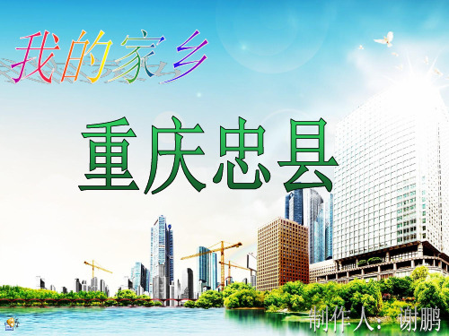 我的家乡——忠县