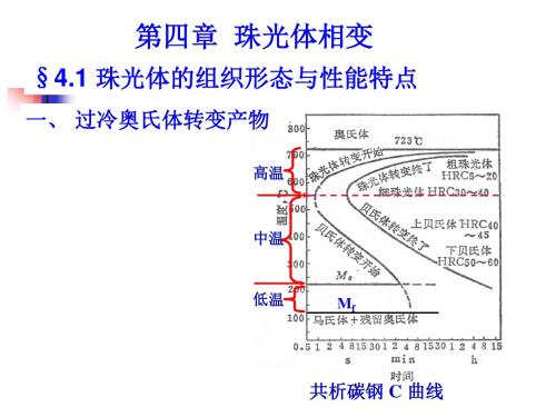 第四章 珠光体转变