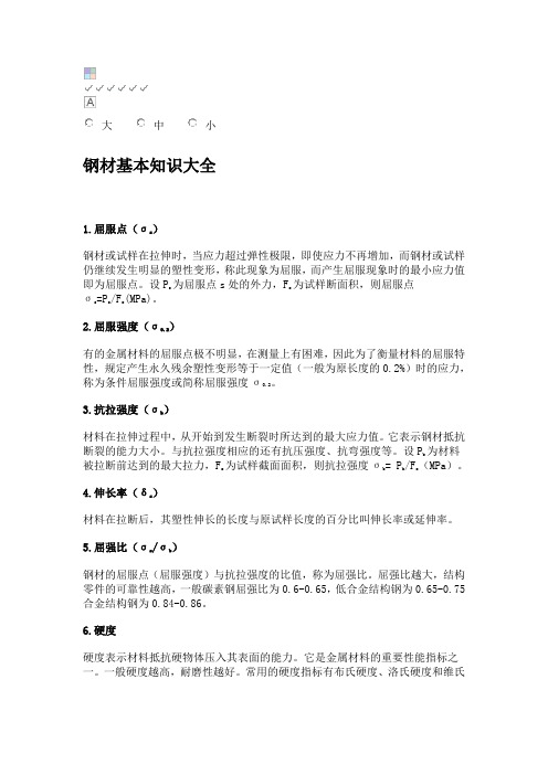 钢材知识