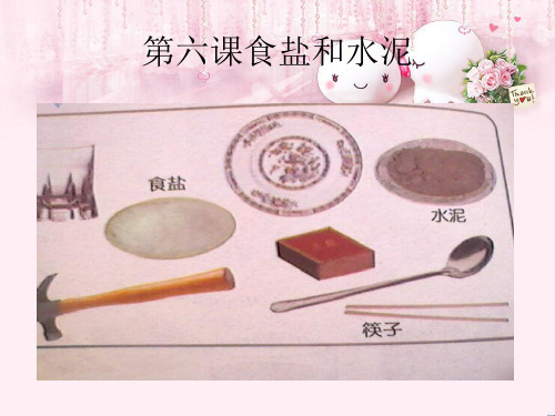 最新六年级科学上册食盐和水泥3青岛版优选教学课件