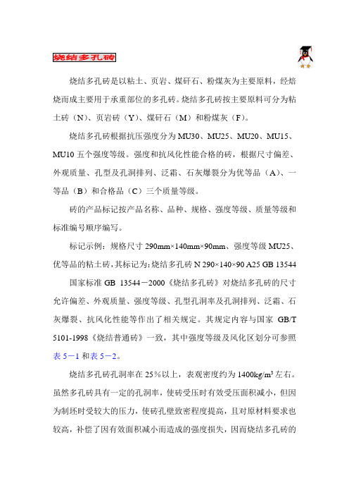 烧结多孔砖