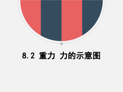 苏科版物理八年级下册 8.2 重力  力的示意图课件