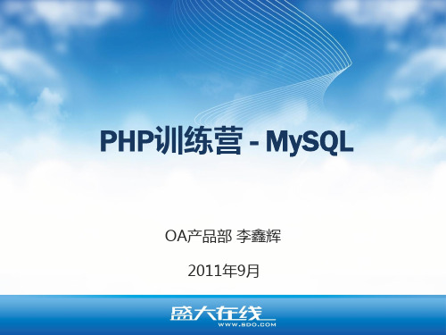 Mysql介绍