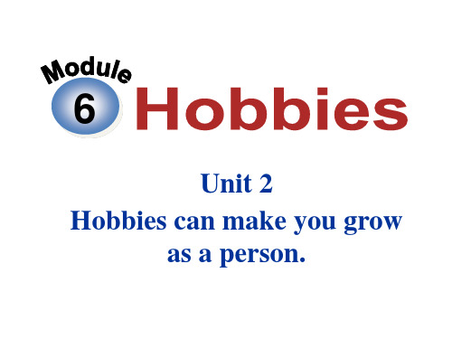 八年级外研版英语下册Module6Unit2