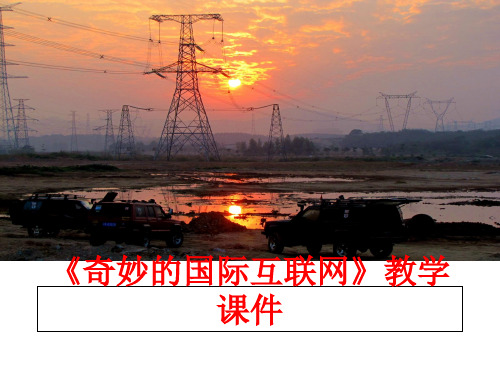 最新《奇妙的国际互联网》教学课件