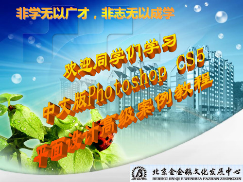 《Photoshop CS5平面设计高级案例教程》教学课件 第9章