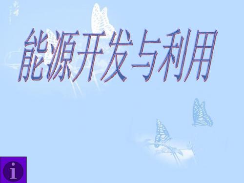 《能源的开发和利用》ppt3