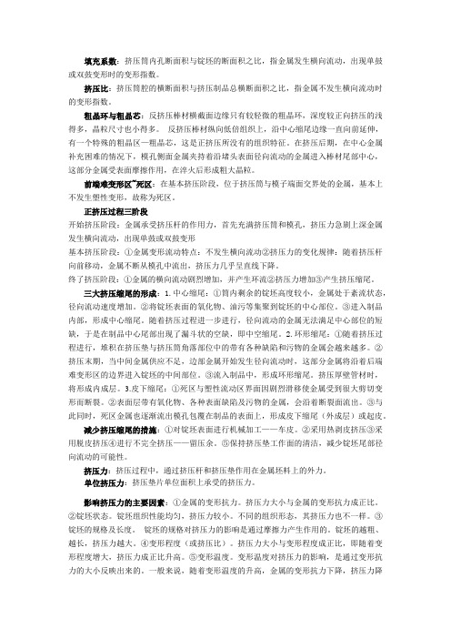 挤压拉拔