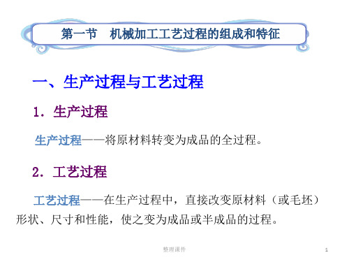 机械制造工艺基础全套