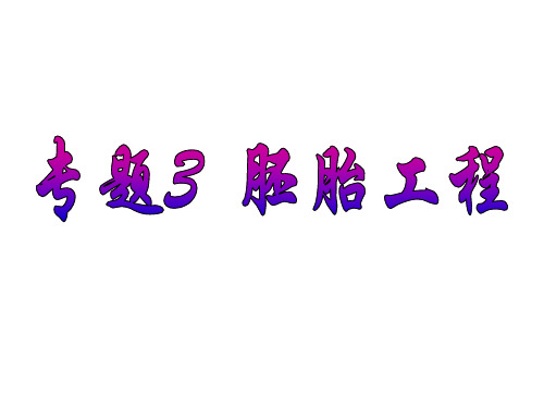 第1节 精子和卵子的发生及受精作用d