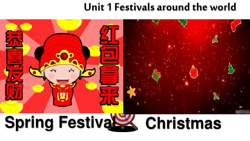 人教版高中英语必修3 unit1 Festivals around the world 课件