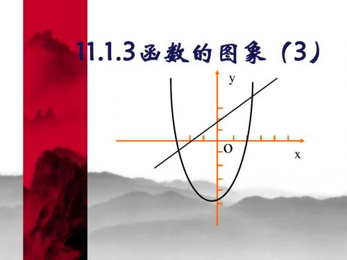 11.1.3函数的图象(3)vb