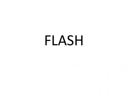 Flash1动画制作基础