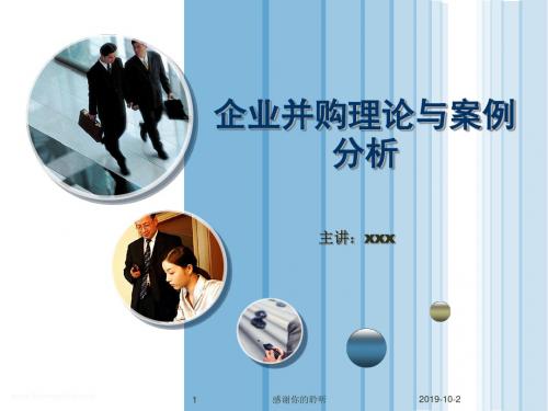 企业并购理论与案例分析.ppt