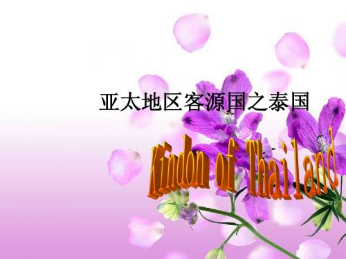 泰国